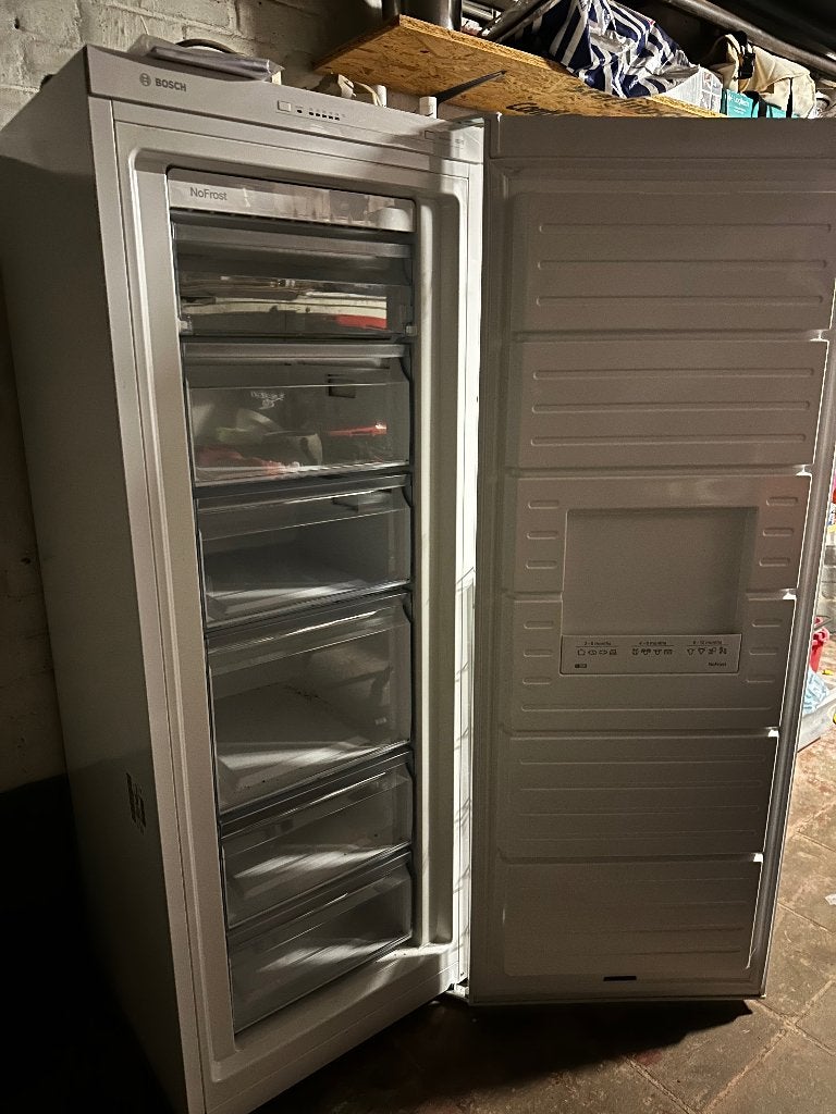 Bosch Diepvriezer, Gebruikt, 160 cm of meer, Ophalen, Vrieskast