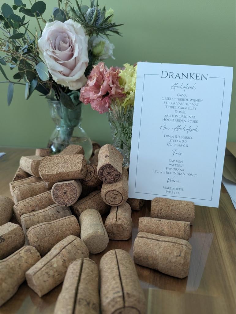 Trouwdecoratie / spulletjes voor trouw, Ophalen