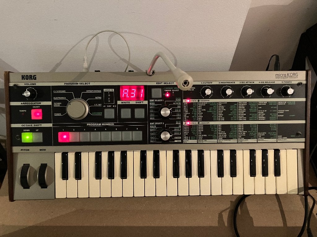 Korg microKORG avec micro, Enlèvement, Utilisé, Korg