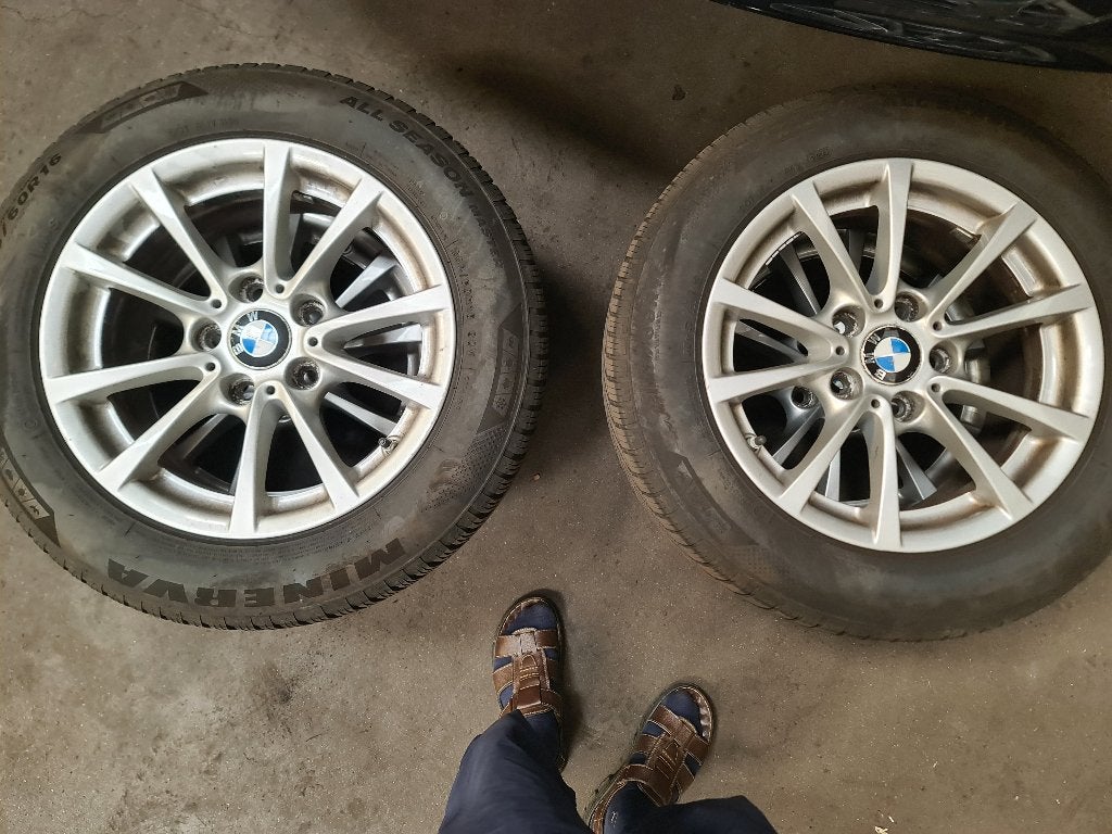 Jantes Bmw avec pneus comme neuf+TPMS 16p., Autos : Pièces & Accessoires, Neuf, 4 Saisons, 16 pouces, Véhicule de tourisme