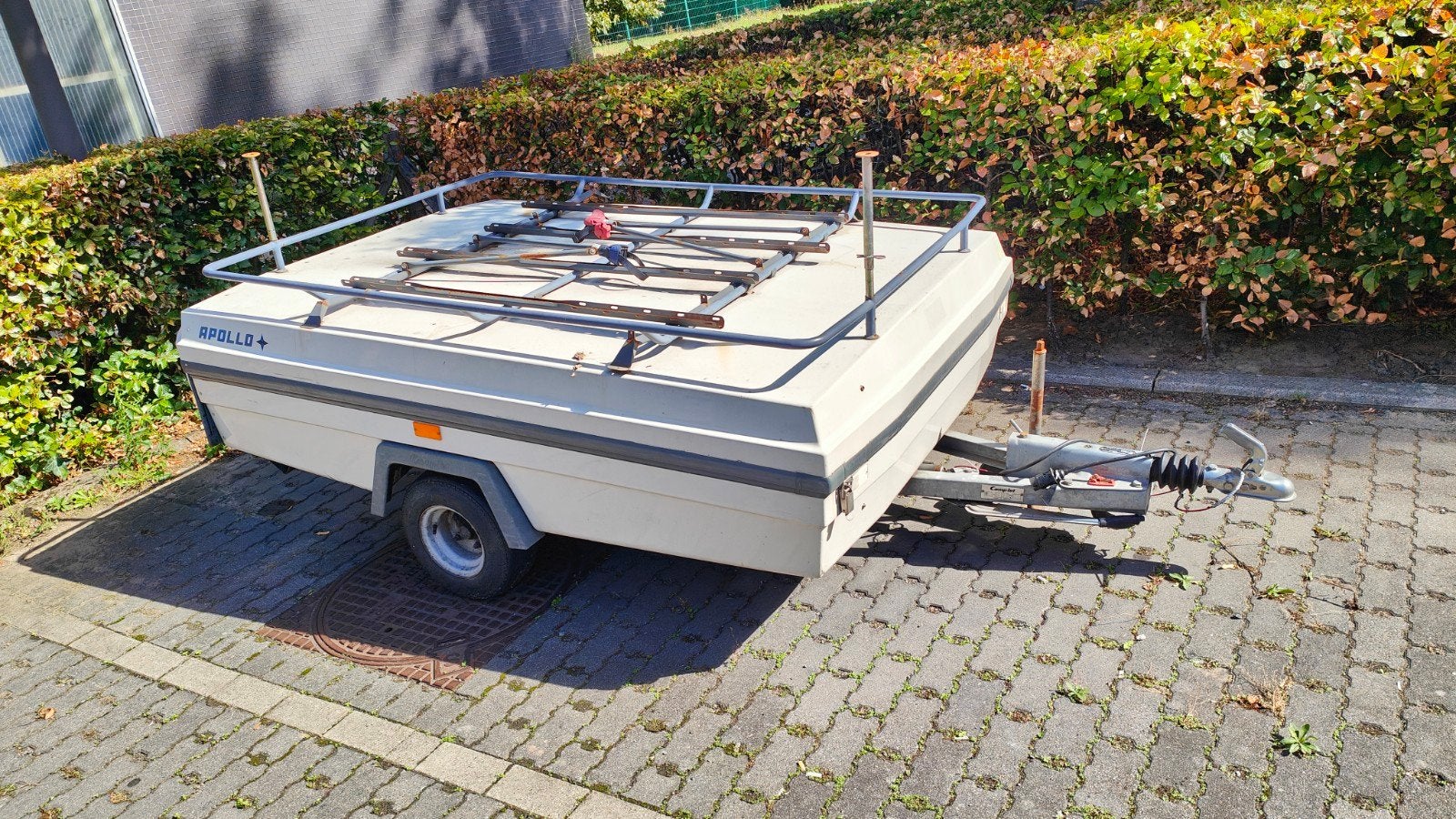 Remorque à bagages fermée avec porte-vélos, Enlèvement ou Envoi