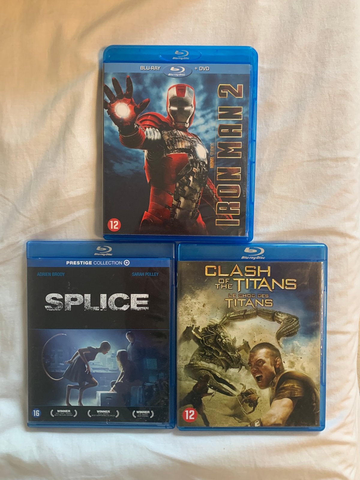 3 flim blu ray, Consoles de jeu & Jeux vidéo, Enlèvement, Neuf, Aventure et Action, À partir de 18 ans