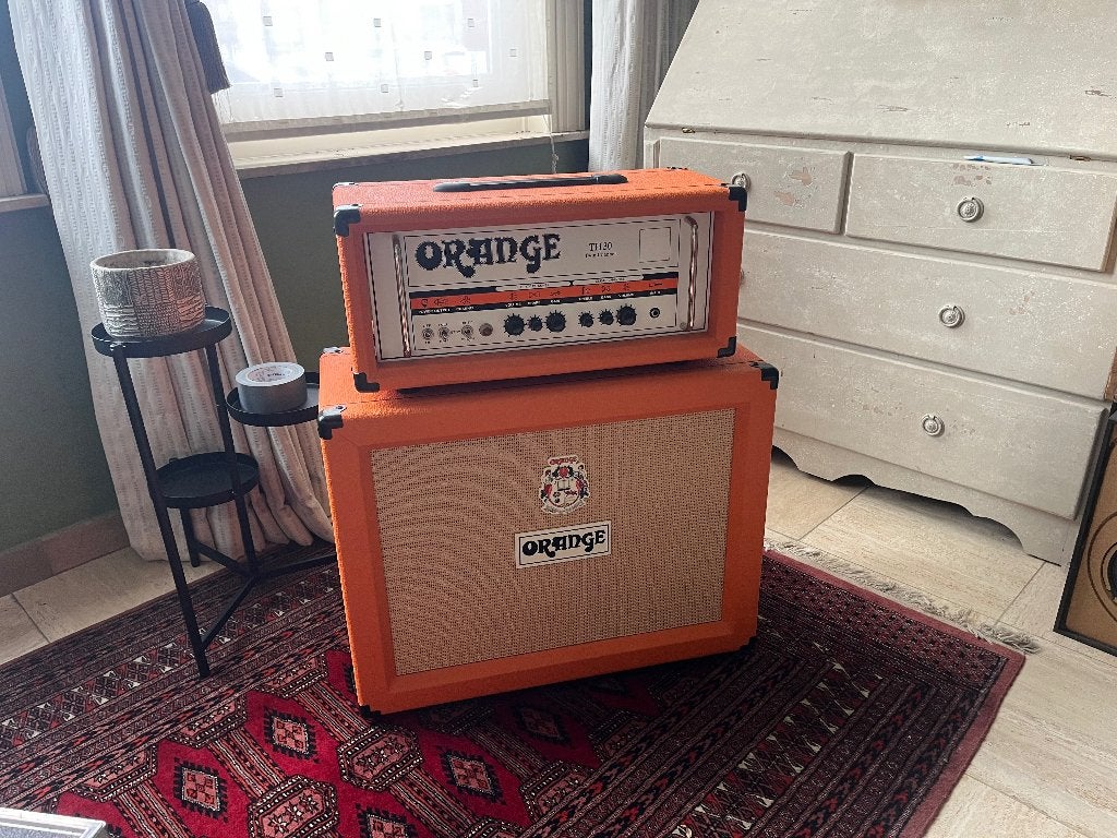 Orange TH 30 twin channel + Orange cab 2x12, Muziek en Instrumenten, Ophalen, Zo goed als nieuw, Gitaar, Minder dan 50 watt