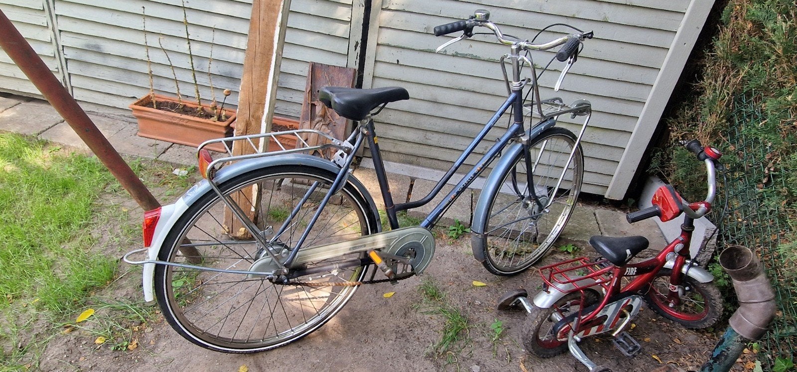 damesfiets Gazelle, Enlèvement, Frein à tambour
