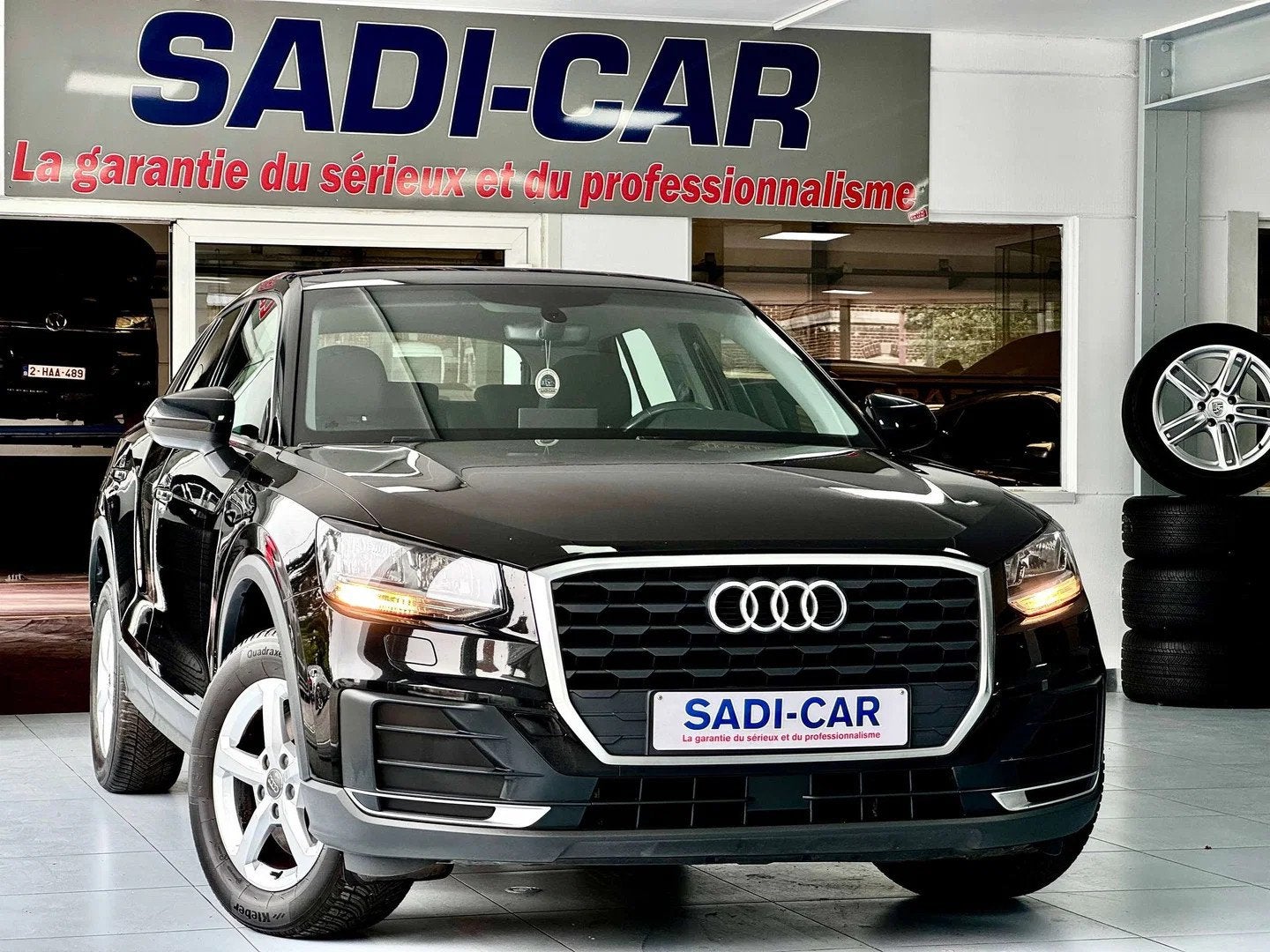 Audi Q2 1.4 TFSI 150cv - S Tronic (automatique), Autos, Audi, Entreprise, Noir, 5 portes, 5 places