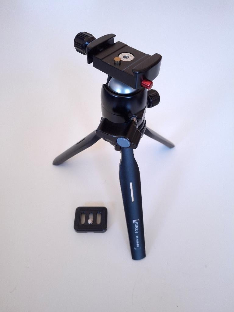 Sirui TableTop 3T-15K Black mini-statief, Audio, Tv en Foto, Fotografie | Statieven en Balhoofden, Zo goed als nieuw, Minder dan 150 cm