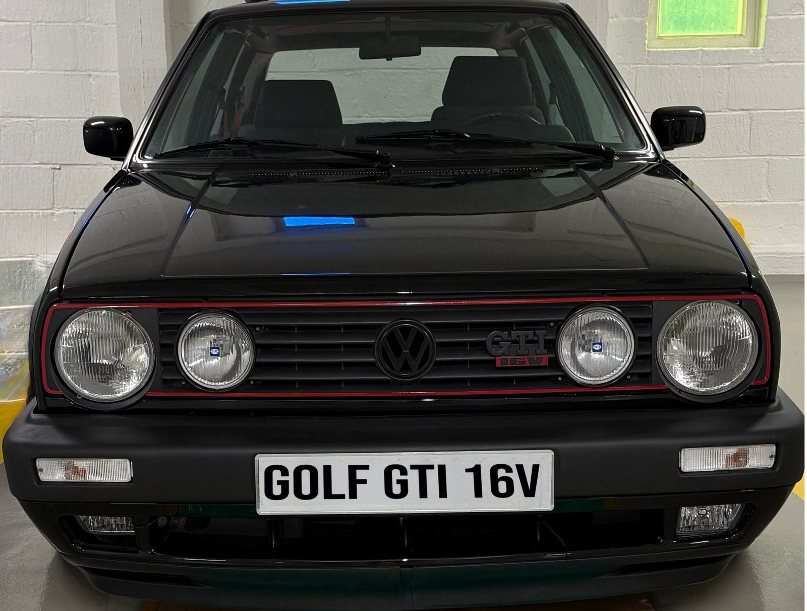 Golf 2 GTI 16V, Auto's, 100 kW, Stof, 4 cilinders, Zwart