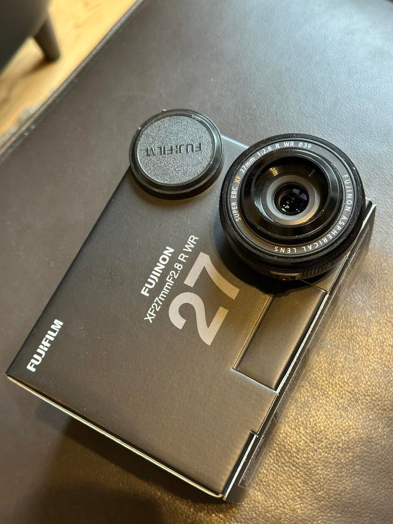 Fujifilm XF27mm f 2.8 comme neuf, Enlèvement ou Envoi, Comme neuf, Lentille standard