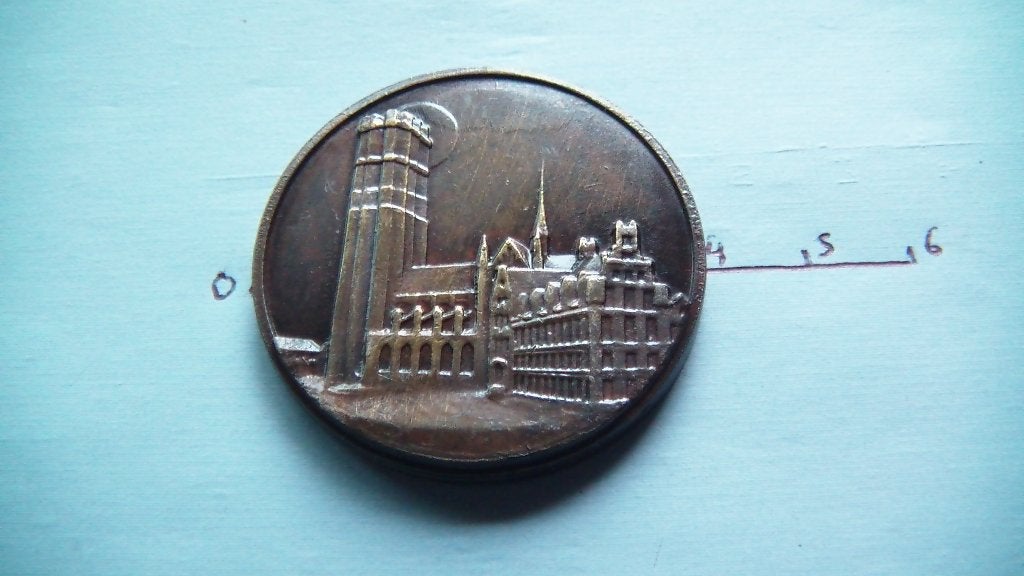 médaille stad mechelen 1987, Ophalen