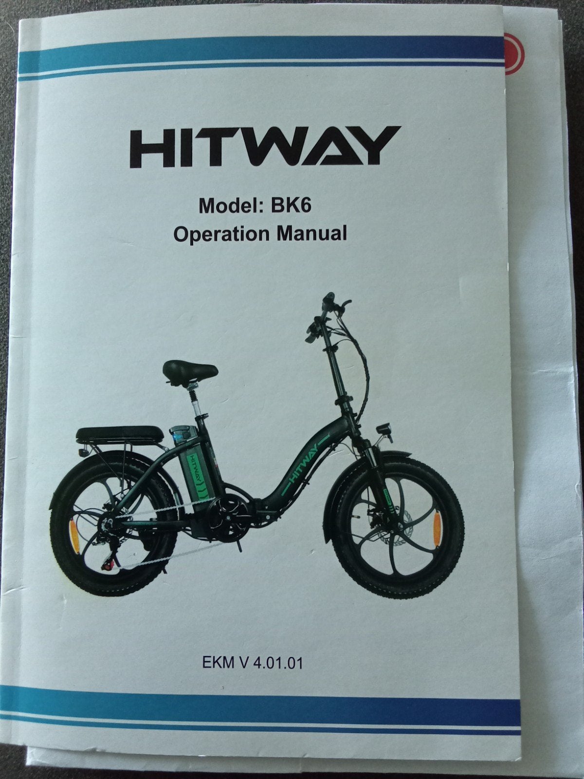 Elektrische plooifiets merk Hitway kleur antraciet, Ophalen, Zo goed als nieuw