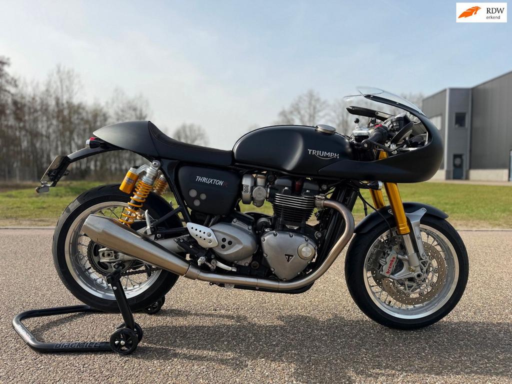 Triumph Chopper Thruxton 1200 R Cafe Race edition, Motoren, Motoren | Triumph, Info@triumph.com, Chopper, Bedrijf, 1200 cc