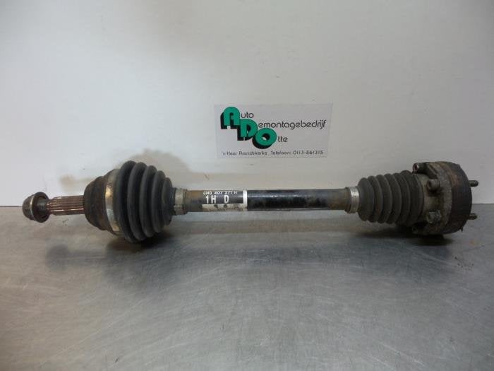 Arbre de transmission avant gauche d'un Volkswagen Lupo (Lup, Volkswagen, -, 3 mois de garantie, Utilisé