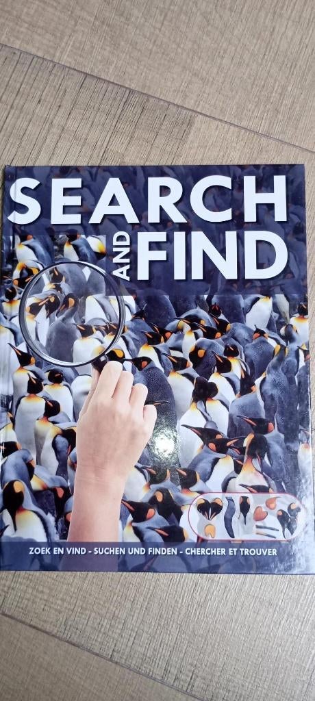 zoekboek Search and Find dierenfoto's, Ophalen of Verzenden, Zo goed als nieuw, Jongen of Meisje