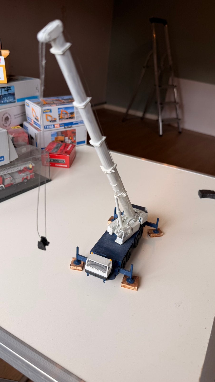Liebher LTL 1160 hoge kraan, Ophalen, Zo goed als nieuw