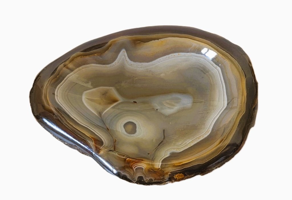 Disque en agate solide, Vide poche., Enlèvement ou Envoi