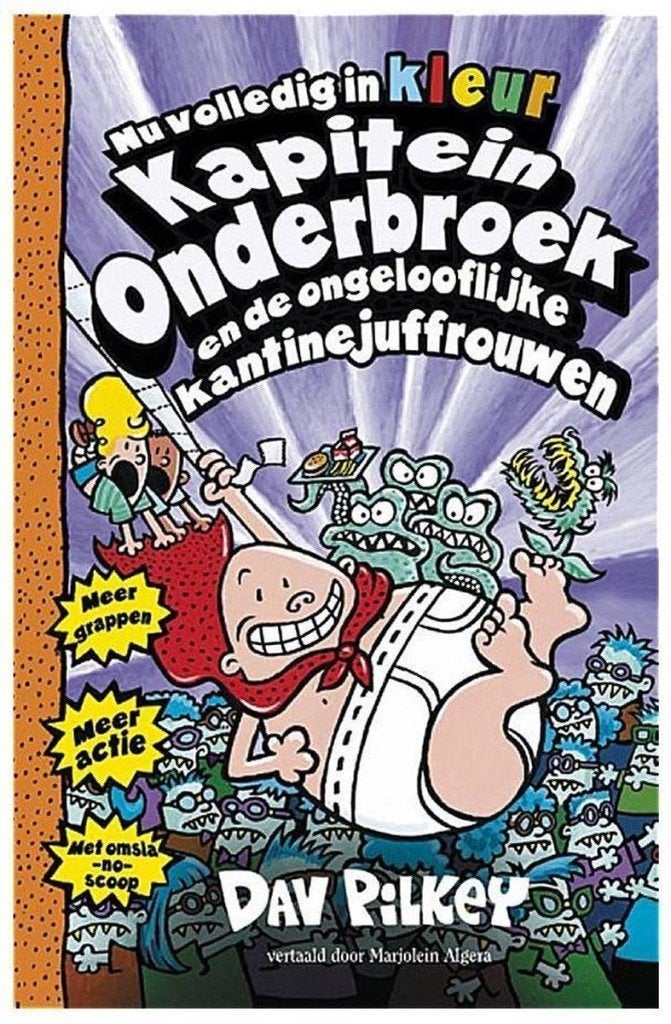 kapitein onderbroek en de ongelooflijke kantine juffrouwen, Ophalen of Verzenden, Nieuw, Dav Pilkey, Fictie algemeen