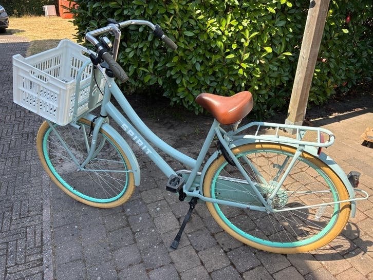 Spirit Cargo damesfiets, Fietsen en Brommers, Fietsen | Dames | Damesfietsen, Terugtraprem, (Extra) lage instap, Zo goed als nieuw