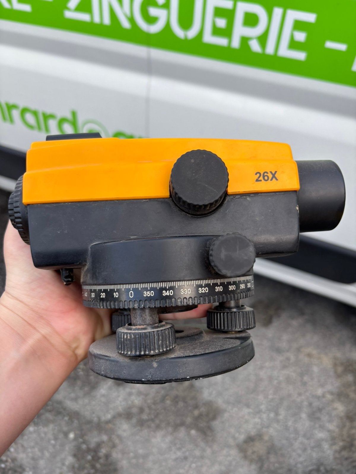 Je vend mon optique de chantier 26x avec la boite, Enlèvement, Comme neuf