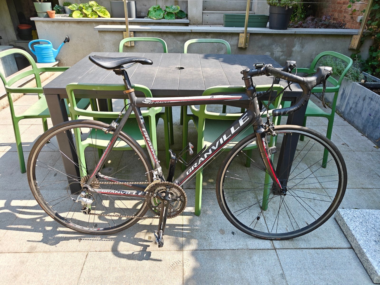 Granville G-Racer racefiets, Fietsen en Brommers, Minder dan 10 versnellingen, Gebruikt, Velgrem, Ophalen