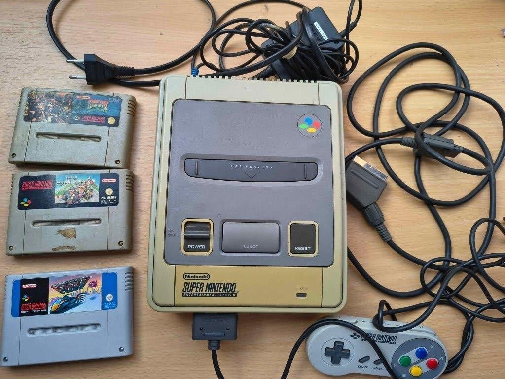 Console Super Nintendo (ensemble ou séparément), Consoles de jeu & Jeux vidéo, Enlèvement ou Envoi, Utilisé, Avec 1 manette