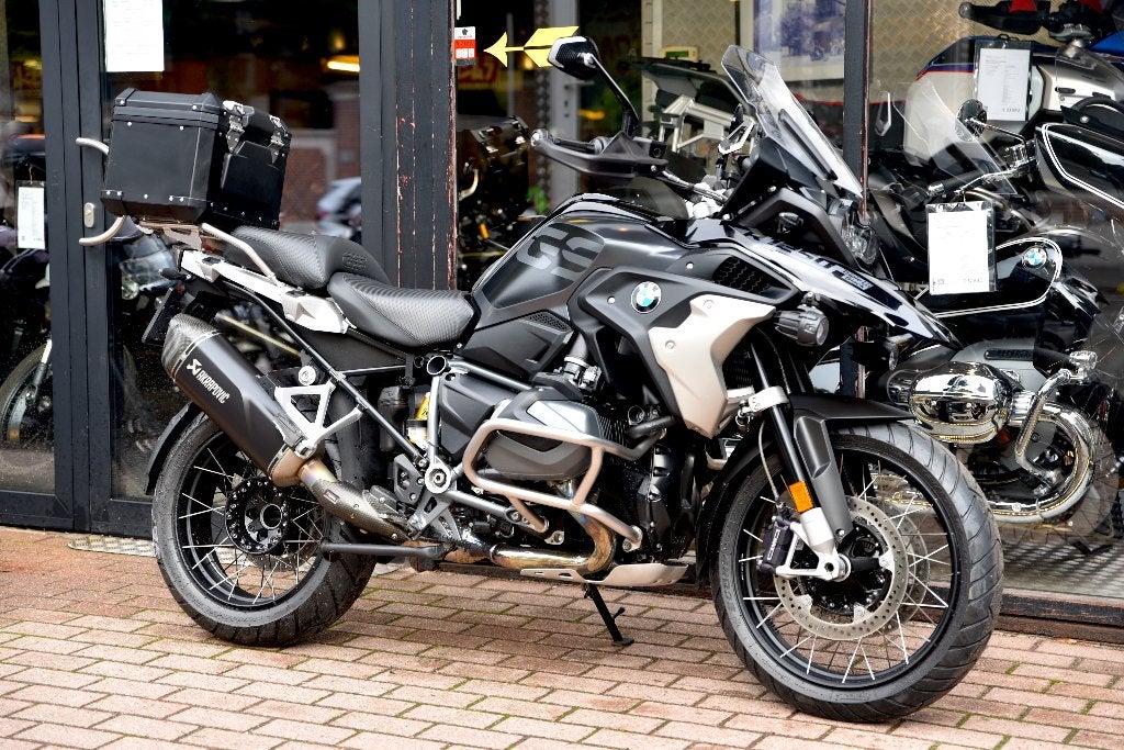 BMW R1250GS TRIPLE BLACK (inclBTW) ***MOTOVERTE.BE***, 2 cilinders, Occasion, Bedrijf, Cruise Control