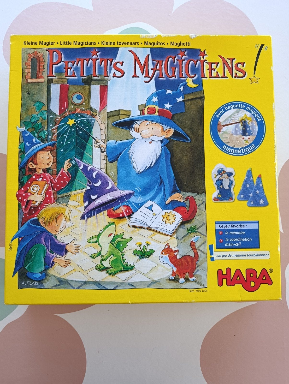 Haba Petits magiciens jeu de mémoire, Enlèvement, Comme neuf, 4 à 6 ans