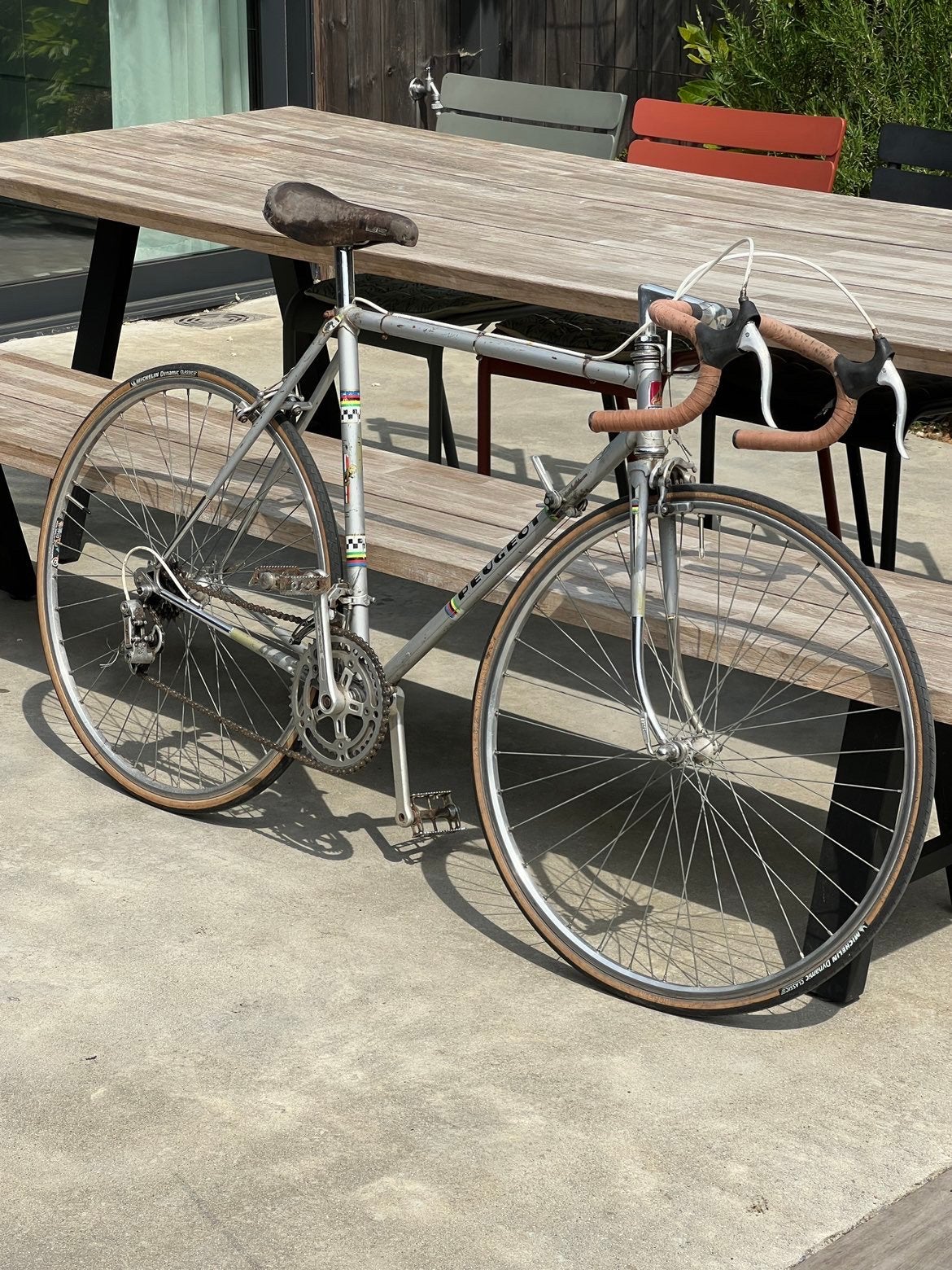 Peugot koersfiets oldtimer, Fietsen en Brommers, Ophalen