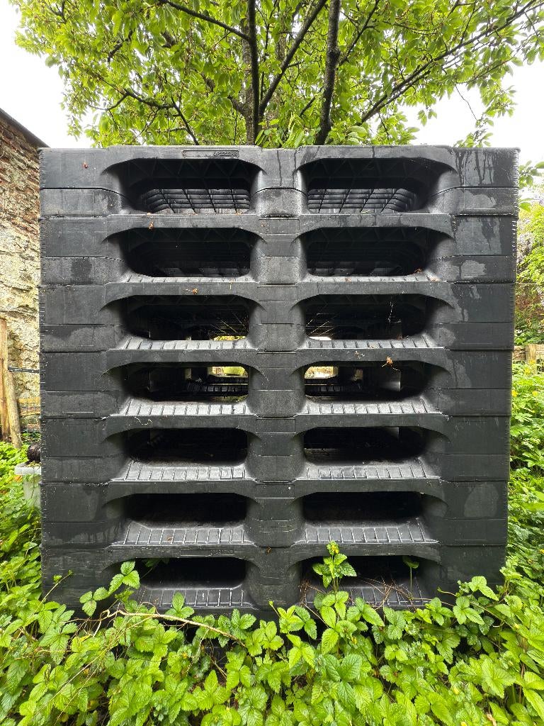 Palettes en Plastique, Tuin en Terras, Terrasdelen en Vlonders, Ophalen, Gebruikt, Kunststof