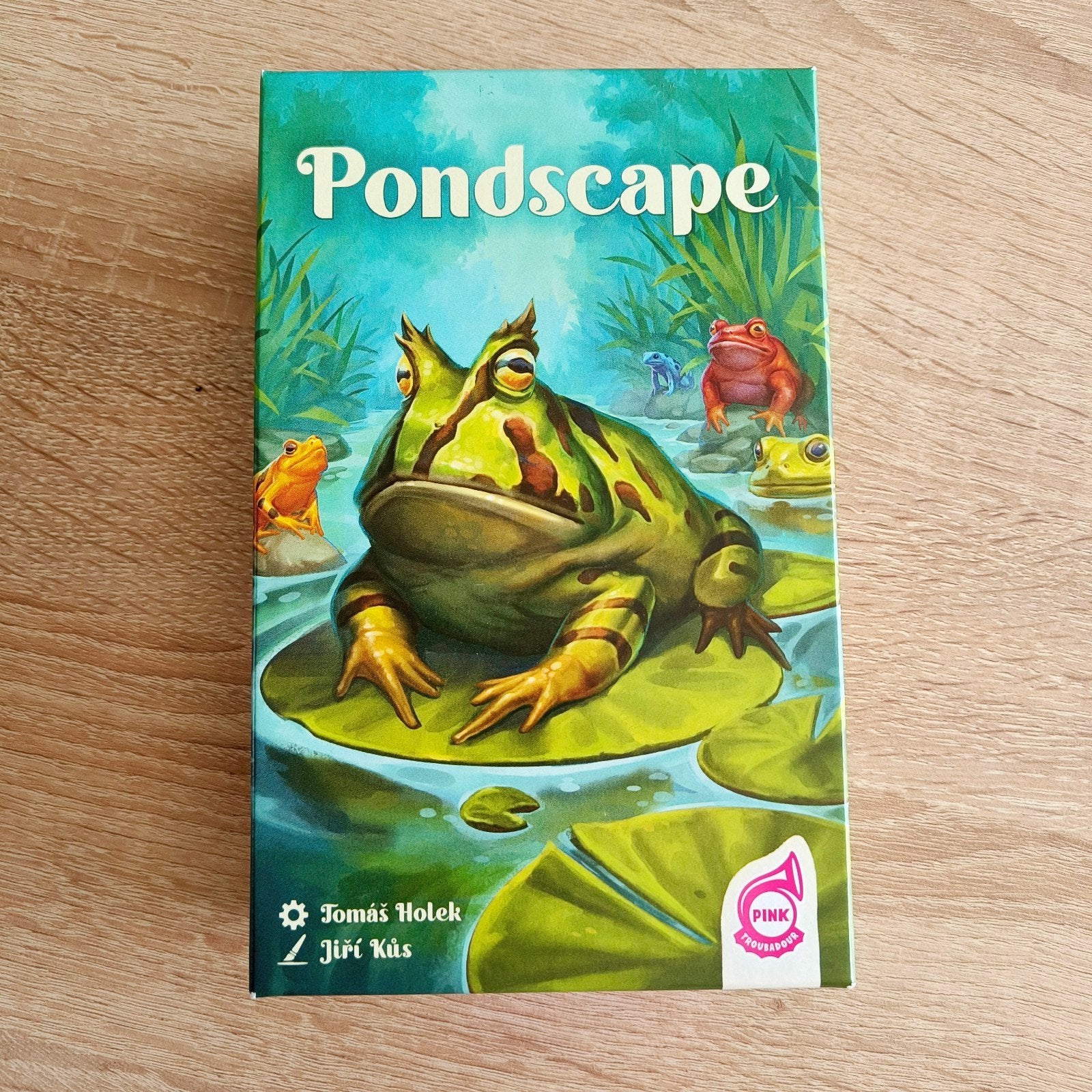 Pondscape - sleeved, Hobby en Vrije tijd, Gezelschapsspellen | Bordspellen, Ophalen of Verzenden