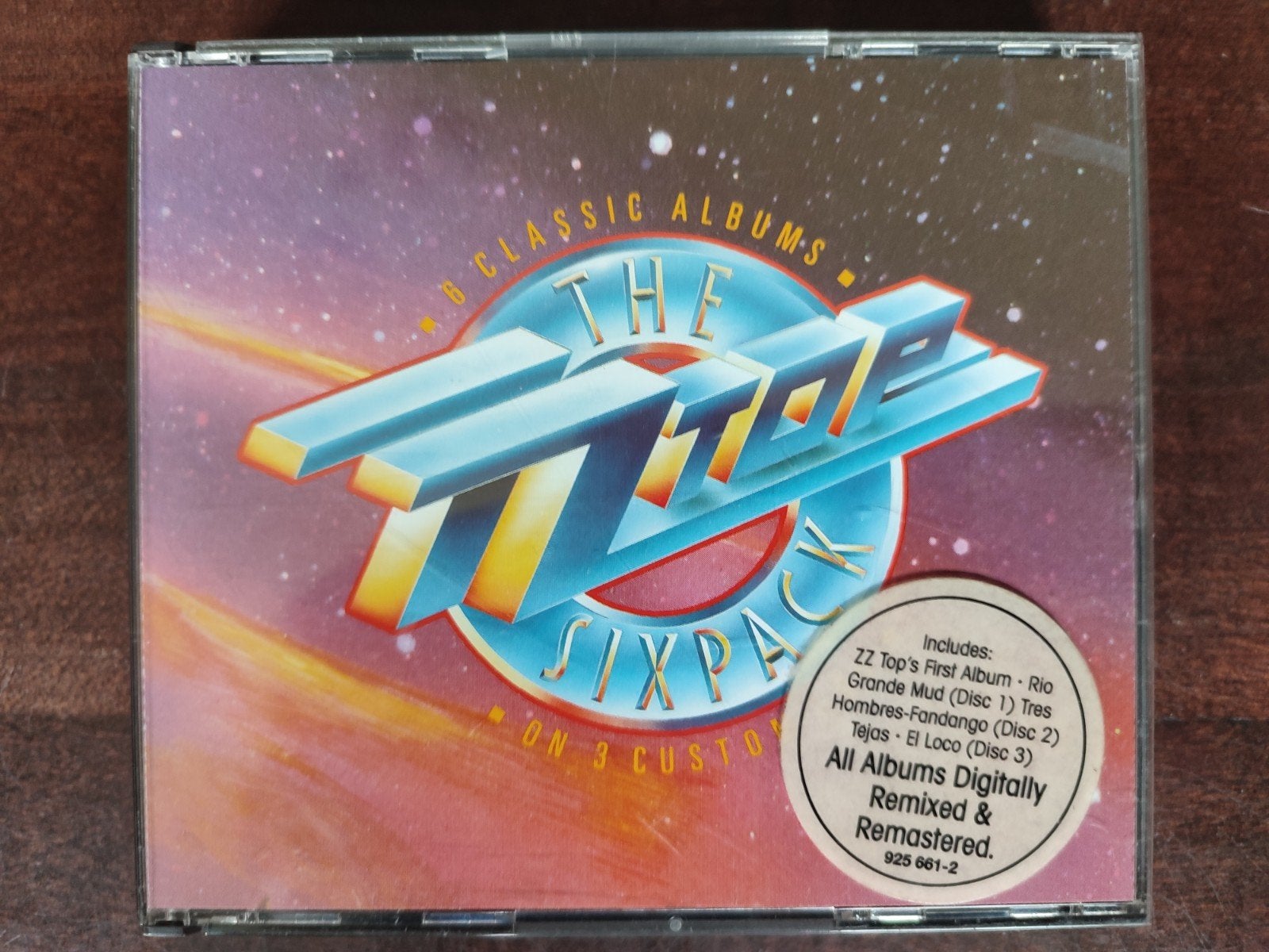 3-CDbox : ZZ TOP - THE ZZ TOP SIXPACK : 6 classic albums, Ophalen of Verzenden, Zo goed als nieuw