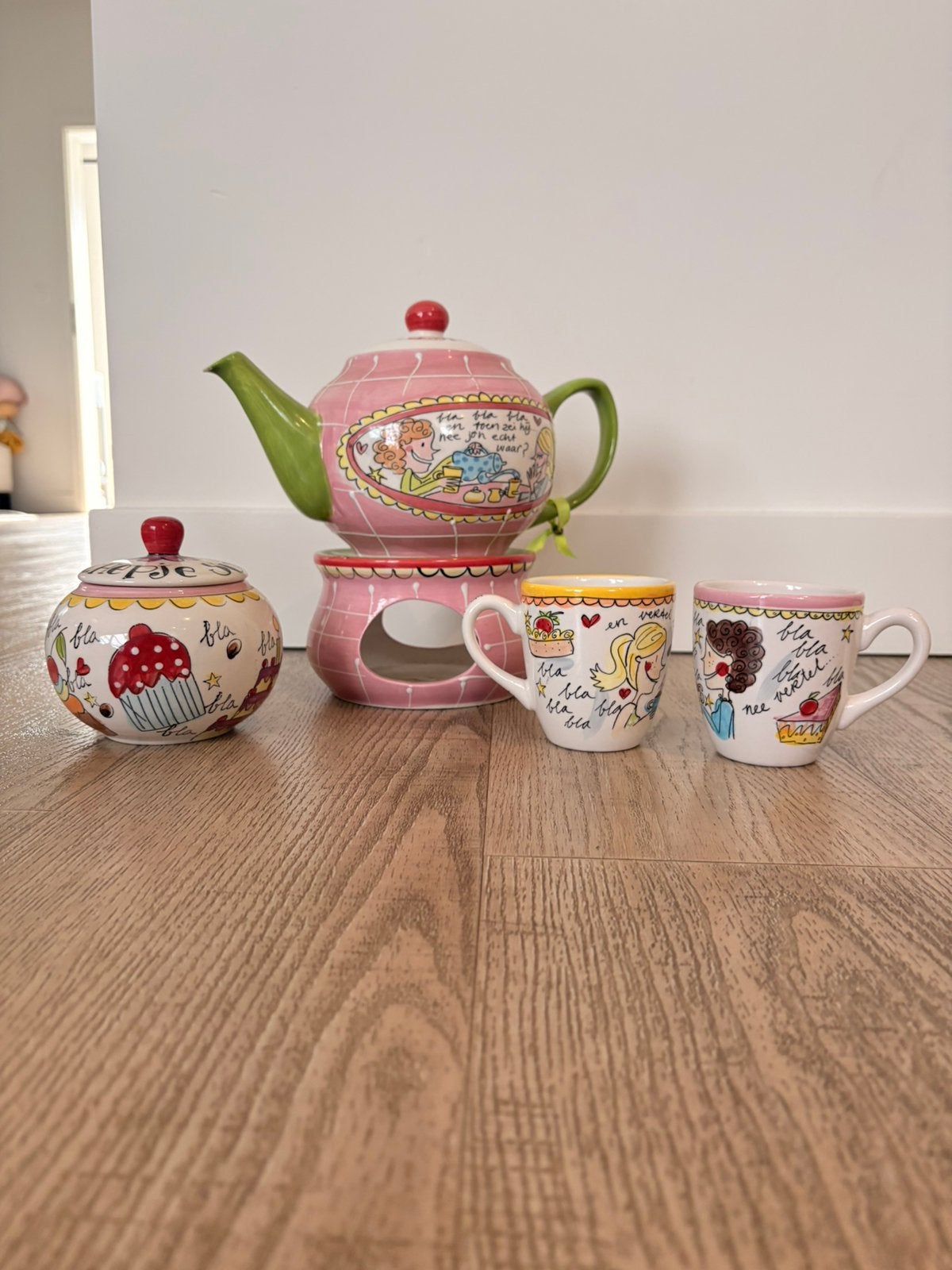 Blond Amsterdam set, Huis en Inrichting, Ophalen of Verzenden, Gebruikt, Blond Amsterdam, Theepot