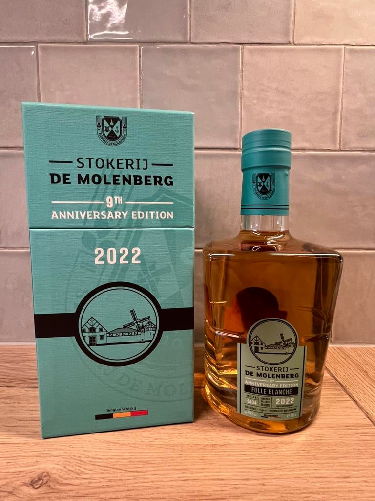 De Molenberg ‘Folle Blanche’ whisky, Verzamelen, Ophalen, Overige gebieden, Overige typen, Nieuw