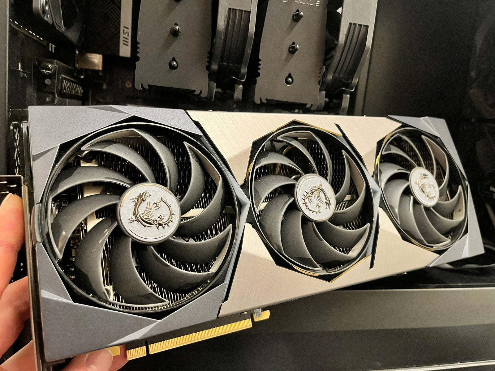 MSI RTX 3080 Suprim X 10G - Hashrate unlimited, Ophalen, Gebruikt, GDDR6, PCI-Express 4