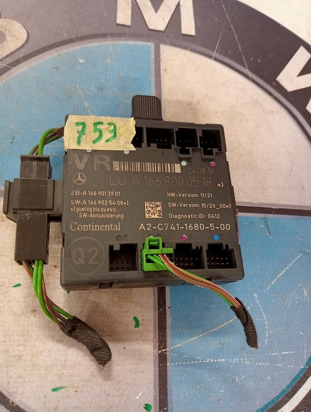 Centrale Deurvergrendelings Module van een Mercedes B-Klasse, Gebruikt, -, Ophalen of Verzenden, -