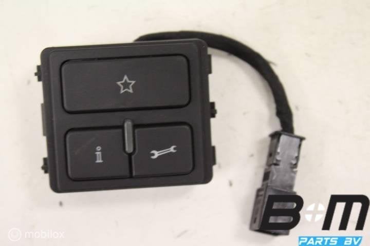 Bedieningseenheid voor telefoon in hemel VW 3C0035624C, Gebruikt