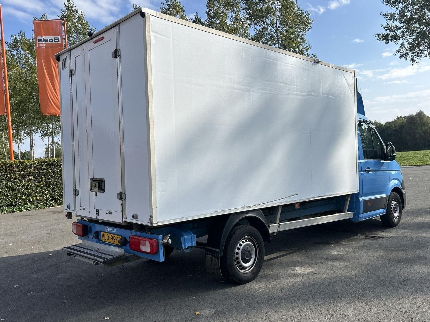Volkswagen Crafter 35 2.0 TDI L4 Trendline | € 6.950,- NETTO, Auto's, Blauw, Bedrijf, 277 g/km, Electronic Stability Program (ESP)