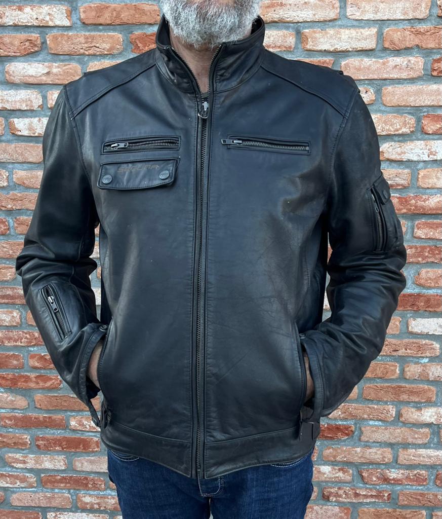 Blouson de moto en cuir, Enlèvement
