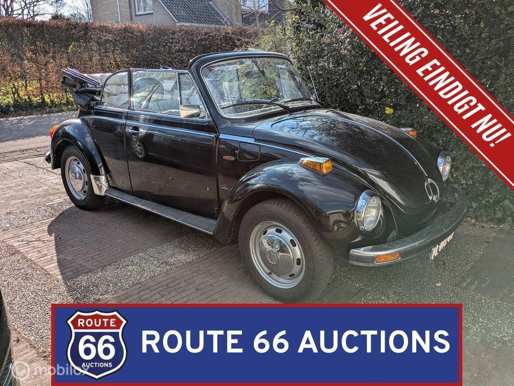 Volkswagen Beetle Cabriolet | 1978 | Route 66 Auctions, Autos, Achat, Entreprise, Autre carrosserie, Essence