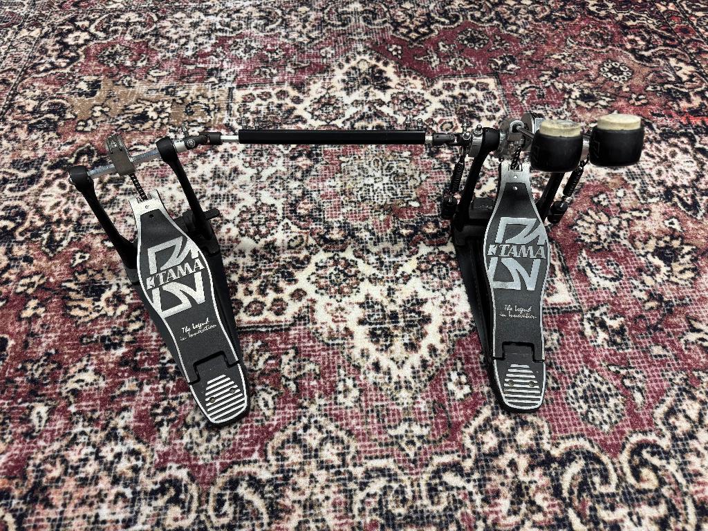 Tama Iron Cobra Dubbel Basspedaal, Muziek en Instrumenten, Ophalen of Verzenden, Zo goed als nieuw, Drums of Percussie