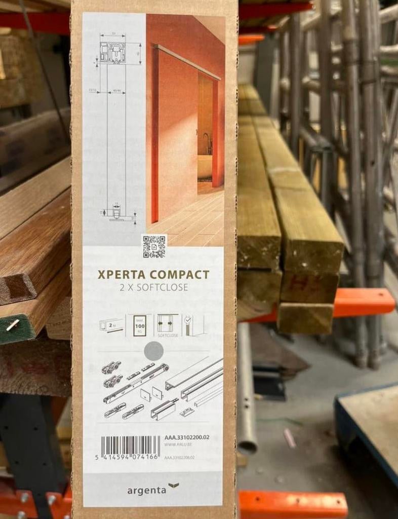 Argenta Xperta Compact Softclose Railsysteem, Doe-het-zelf en Bouw, Ophalen, Zo goed als nieuw