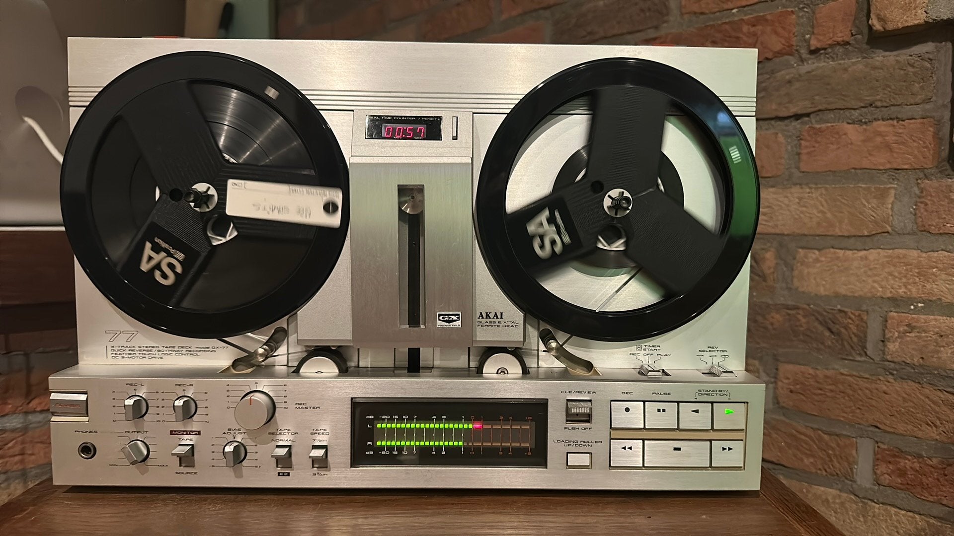 Akai GX-77 bandopnemer, Audio, Tv en Foto, Bandrecorder, Ophalen, Bandrecorder