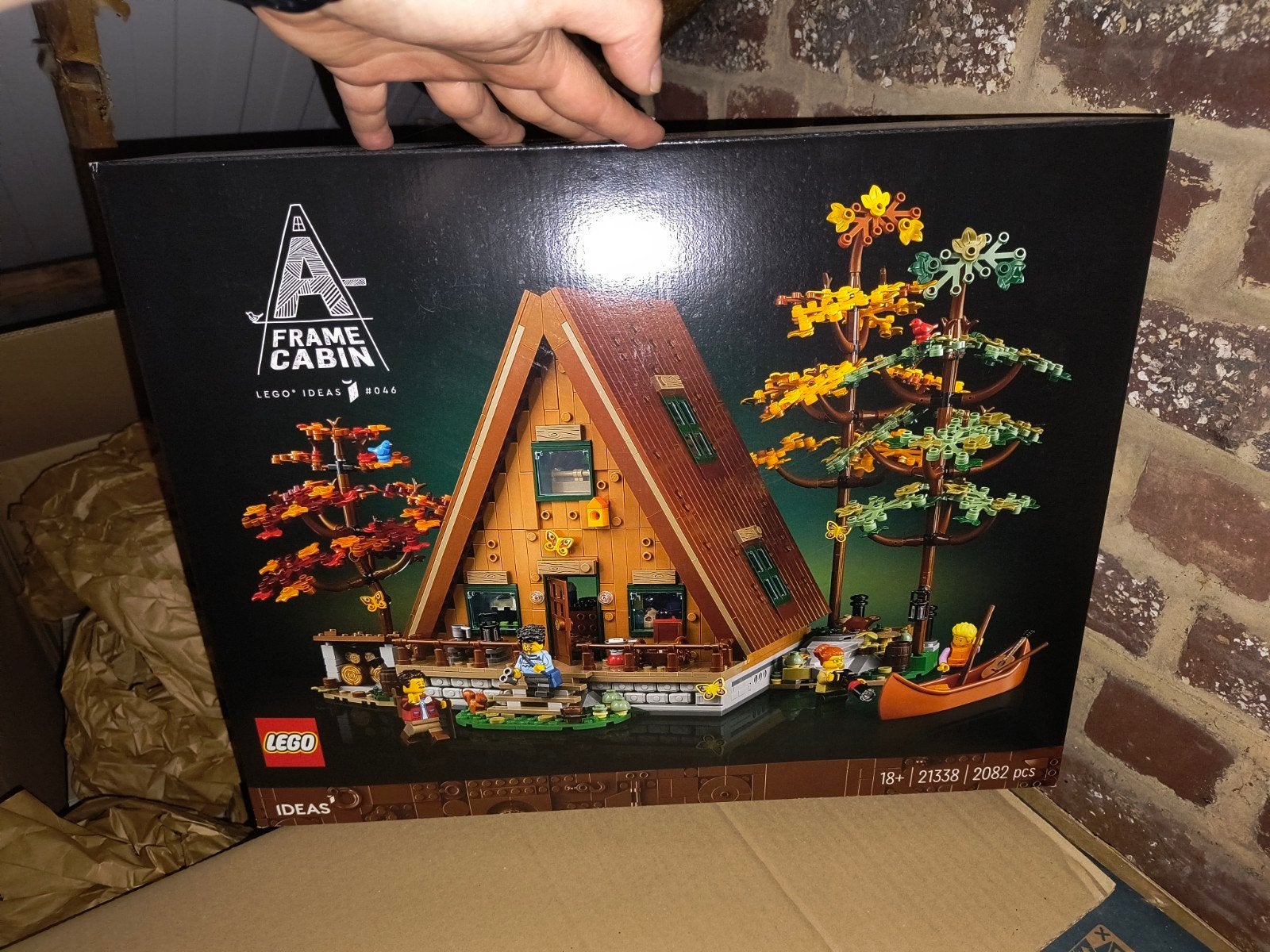 Lego 21338 a-frame huis NIEUW, Ophalen, Lego, Nieuw, Complete set