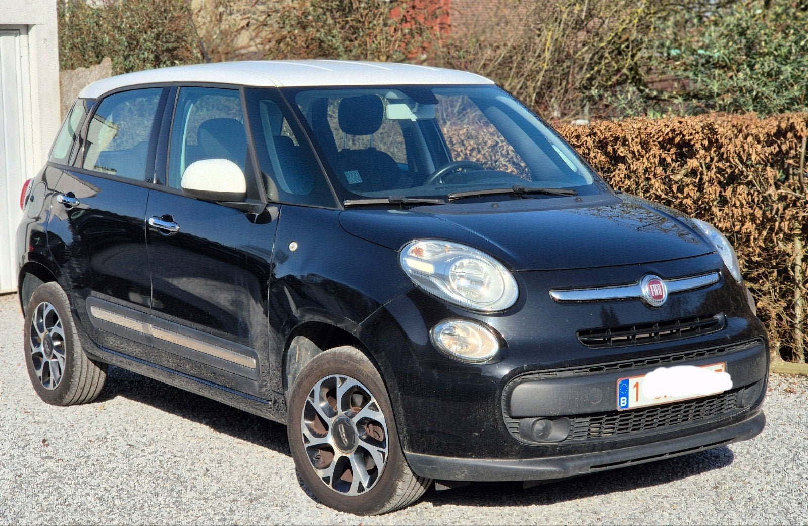 fiat 500L CNG BENZ 1prop clima 2017.180mkm ctok 5500€ ctok, Autos, Cuir, Euro 6, Boîte manuelle, 5 portes