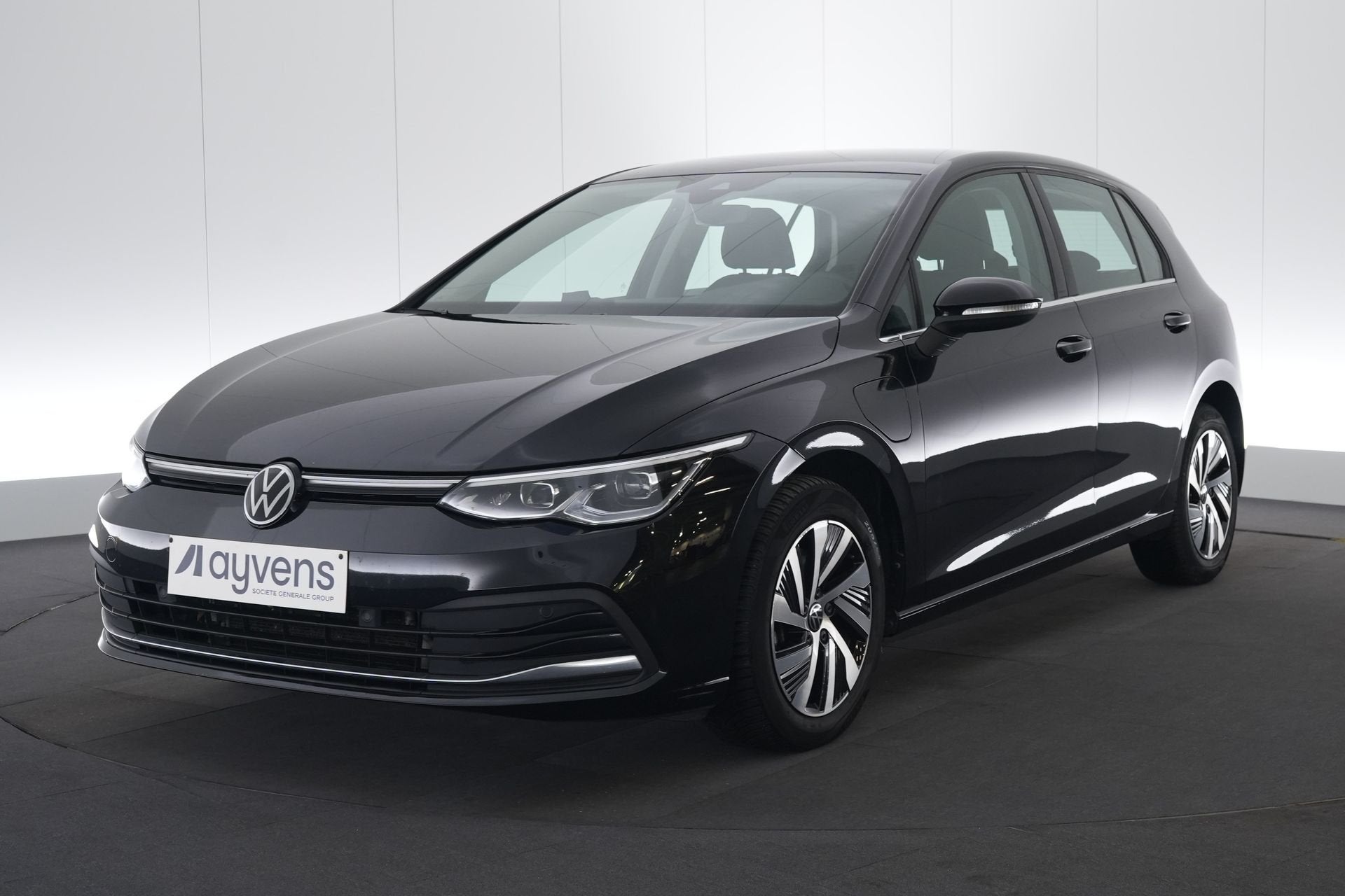 (2EBE247) VOLKSWAGEN GOLF VIII, Auto's, Gebruikt, Alcantara, Zwart, Plug-in hybride