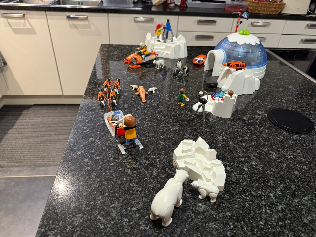 Playmobil - Quartier général des explorateurs Polaires, Kinderen en Baby's, Speelgoed | Playmobil, Ophalen, Gebruikt, Losse onderdelen