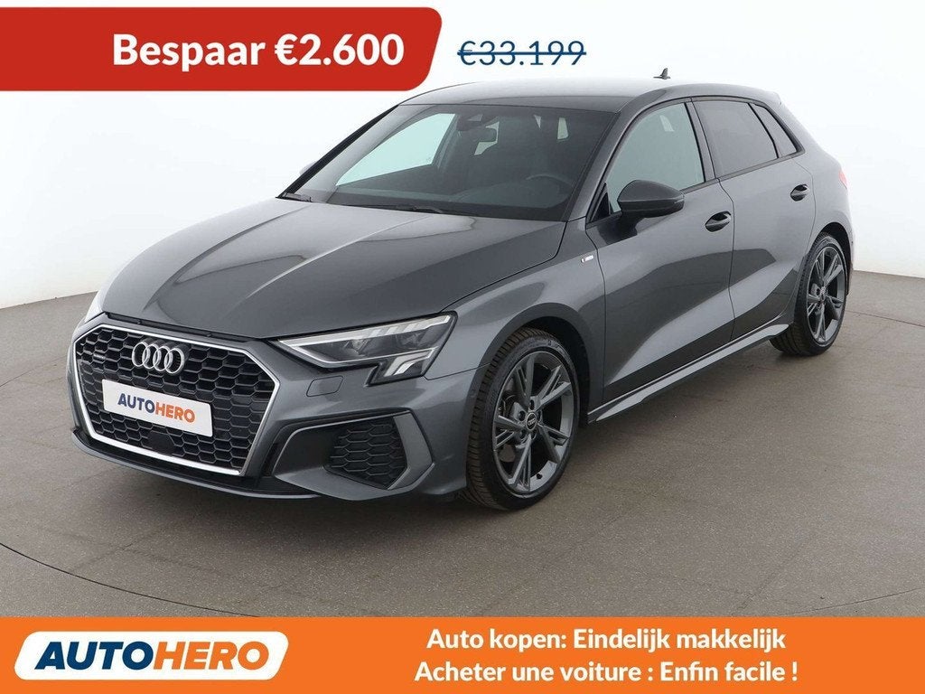 Audi A3 40 TFSI quattro S line (automatique), Autos, Audi, Argent ou Gris, Achat, Euro 6, 1535 kg