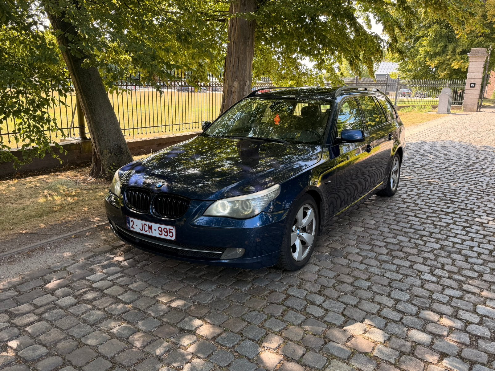 Te koop: BMW 5 Reeks E61 520d LCI  * Bouwjaar:2007, Auto's, BMW, Achterwielaandrijving, 1995 cc, Blauw, 5 deurs