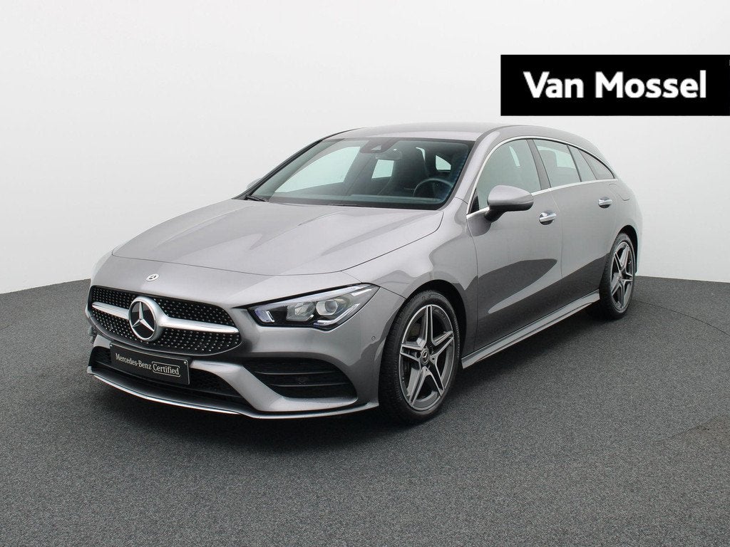 Mercedes-Benz CLA 180 AMG Line SHOOTING BRAKE, Auto's, CLA, Stof, Gebruikt, Zwart