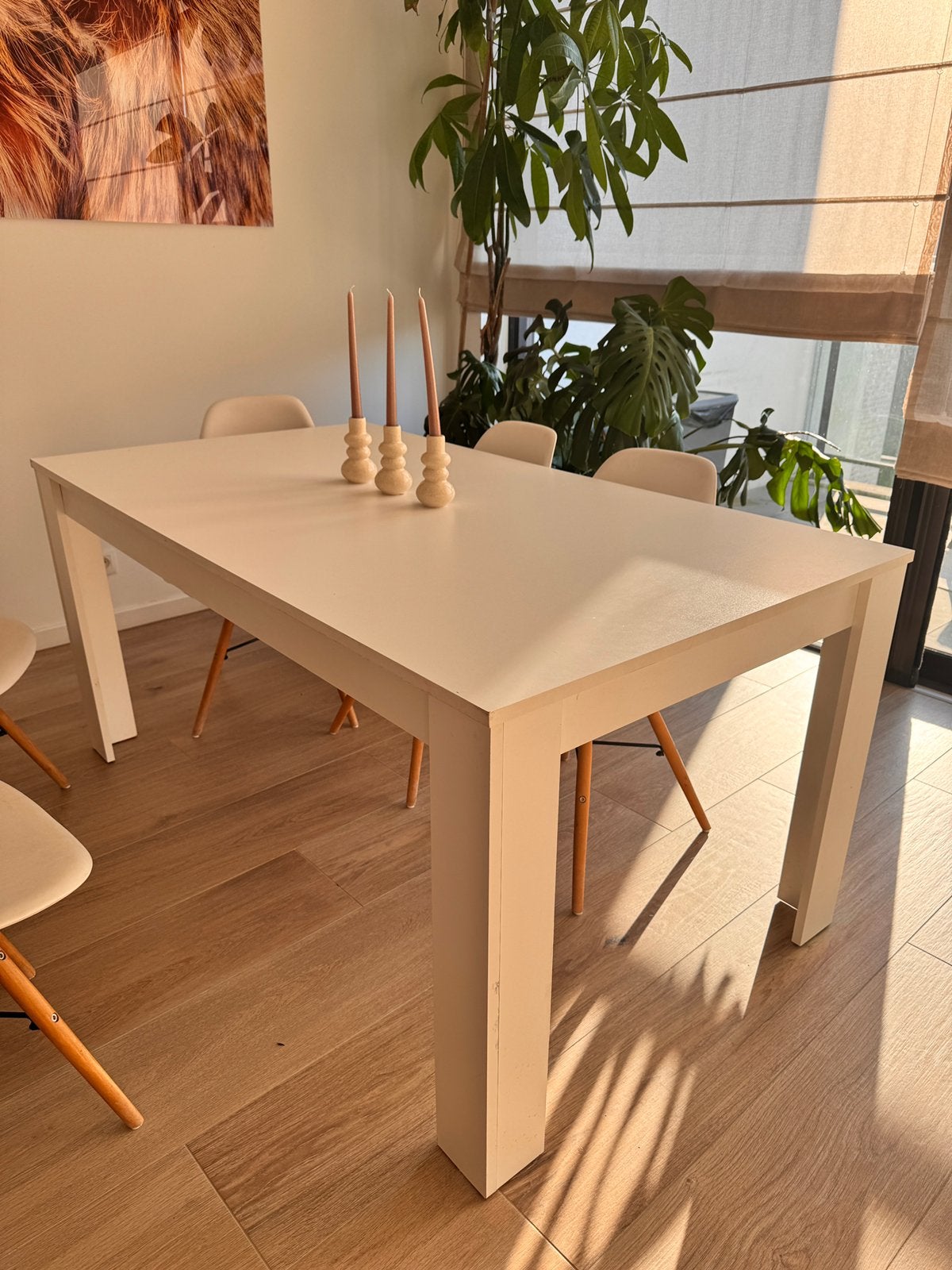 Eettafel 6pers. 160x90cm, 150 à 200 cm, Cinq personnes ou plus, Enlèvement, Utilisé