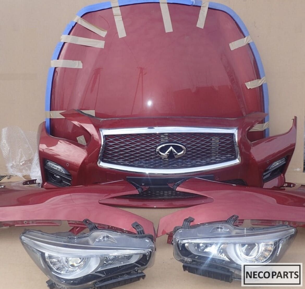 INFINITI Q50 VOORKOP KOPLAMP ORGINEEL, -, Utilisé, -, Infiniti